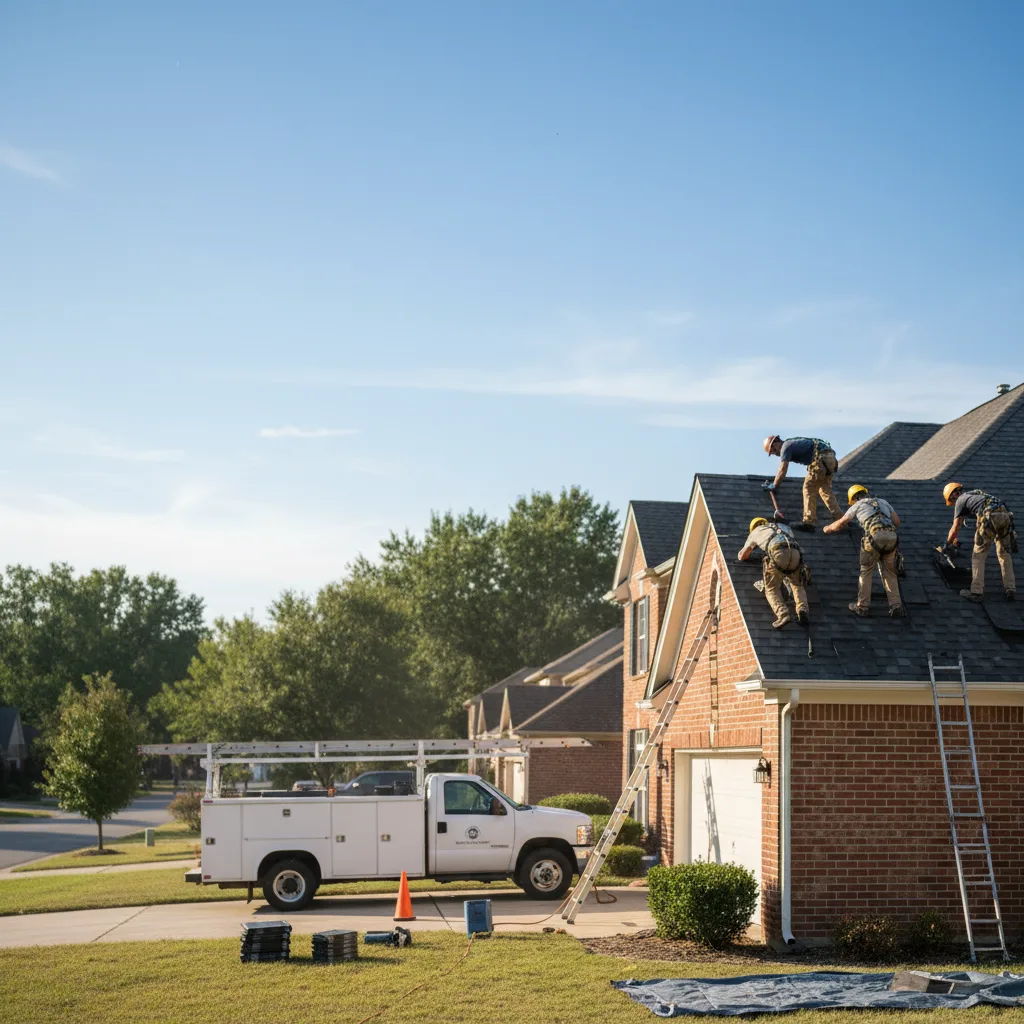 Roof Repair in Carriere